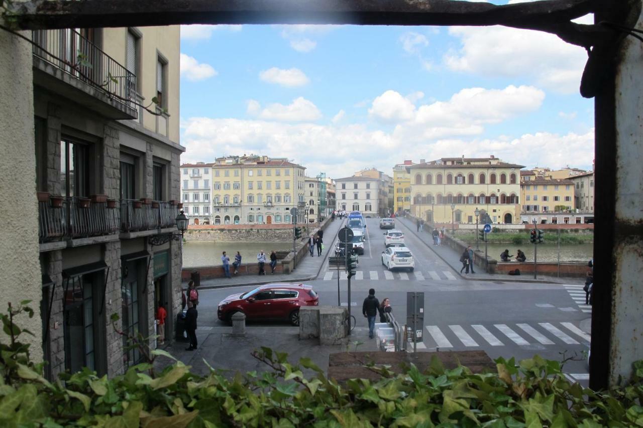 Luxury Central Flat River View Apartman Firenze Kültér fotó